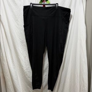 Maurices Women's Black Leggings with Side Pockets